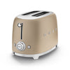 Toaster Retro-style Champagne Matte