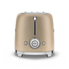 Toaster Retro-style Champagne Matte