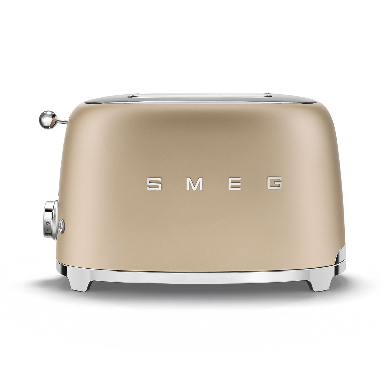 Toaster Retro-style Champagne Matte