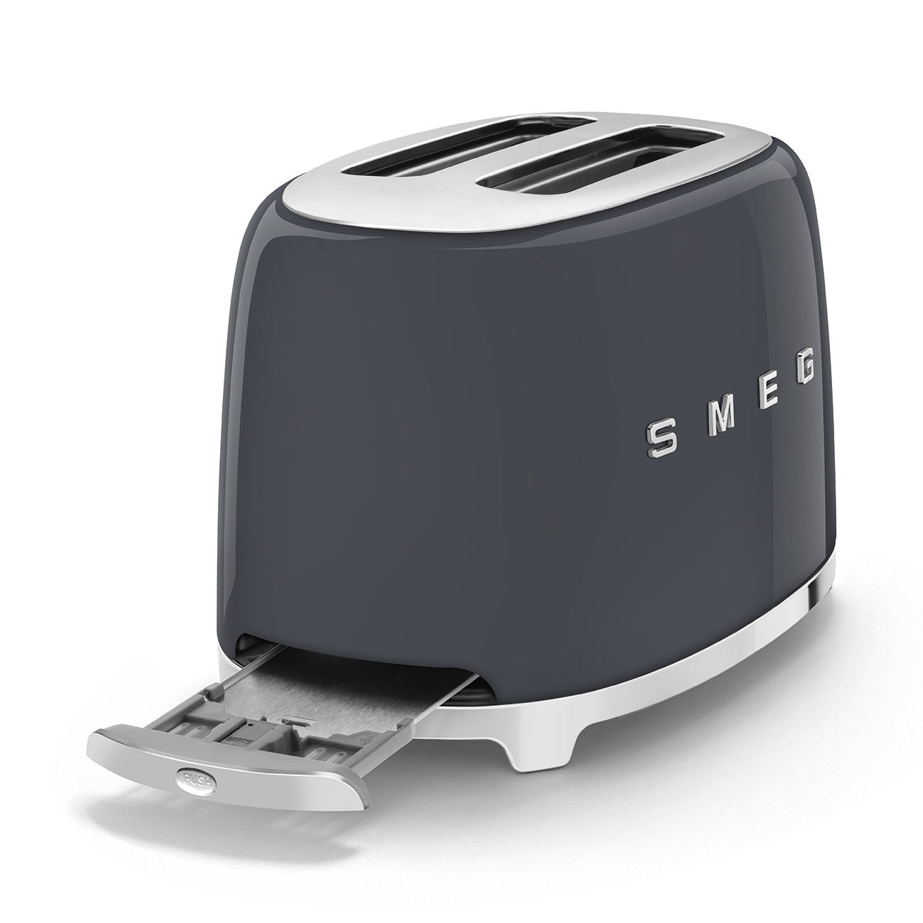 Toaster Retro-style Slate gray Glossy - Open Box