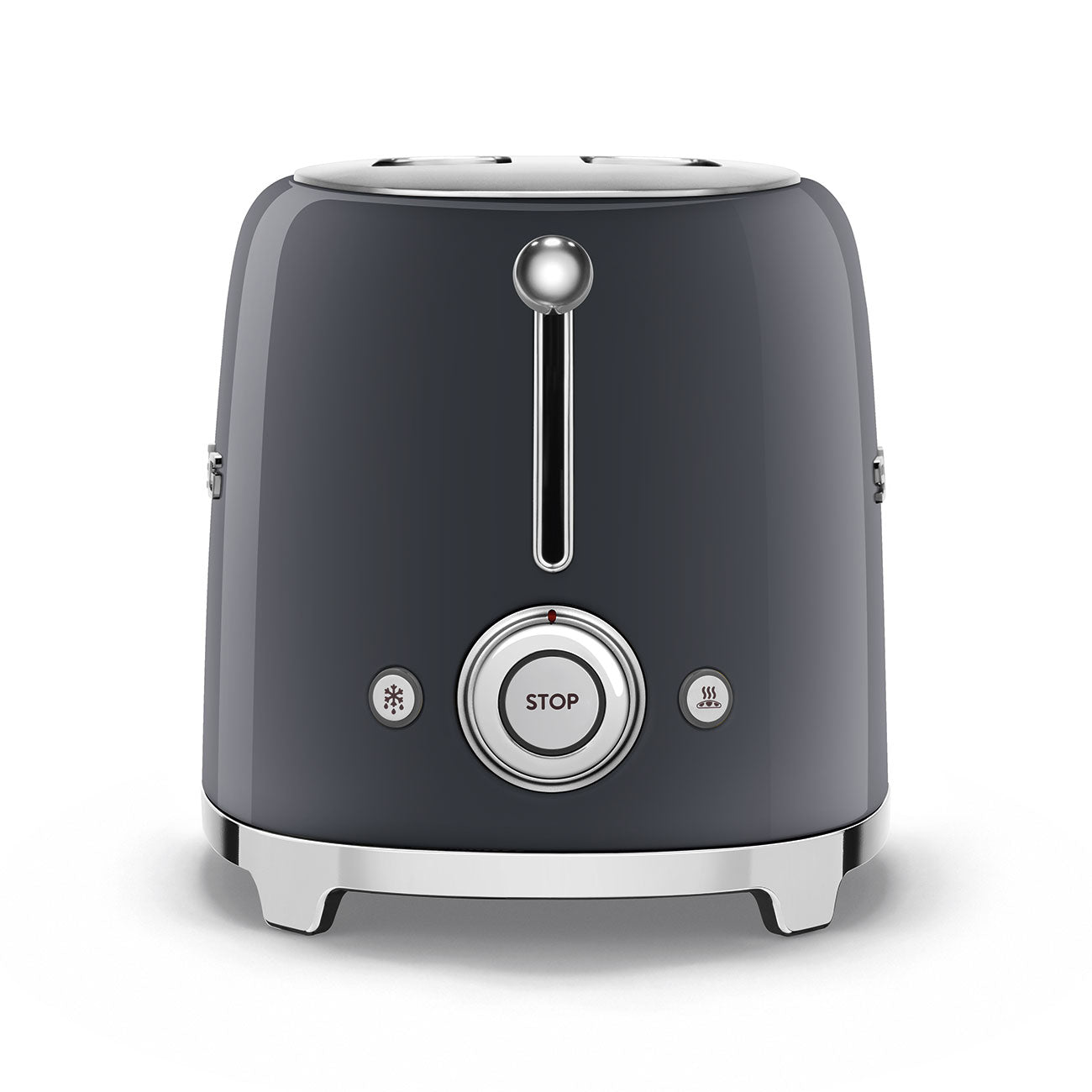 Retro-Style 2-Slice Toaster – Slate Gray – SMEG USA