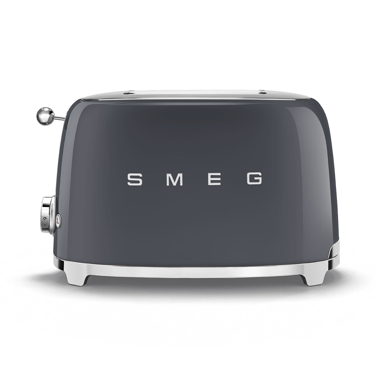 Toaster Retro-style Slate gray Glossy