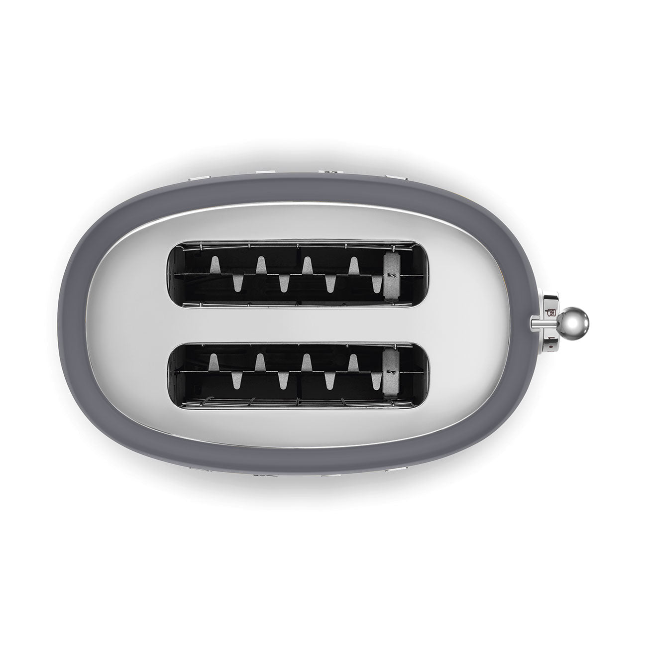 Toaster Retro-style Slate gray Glossy - Open Box