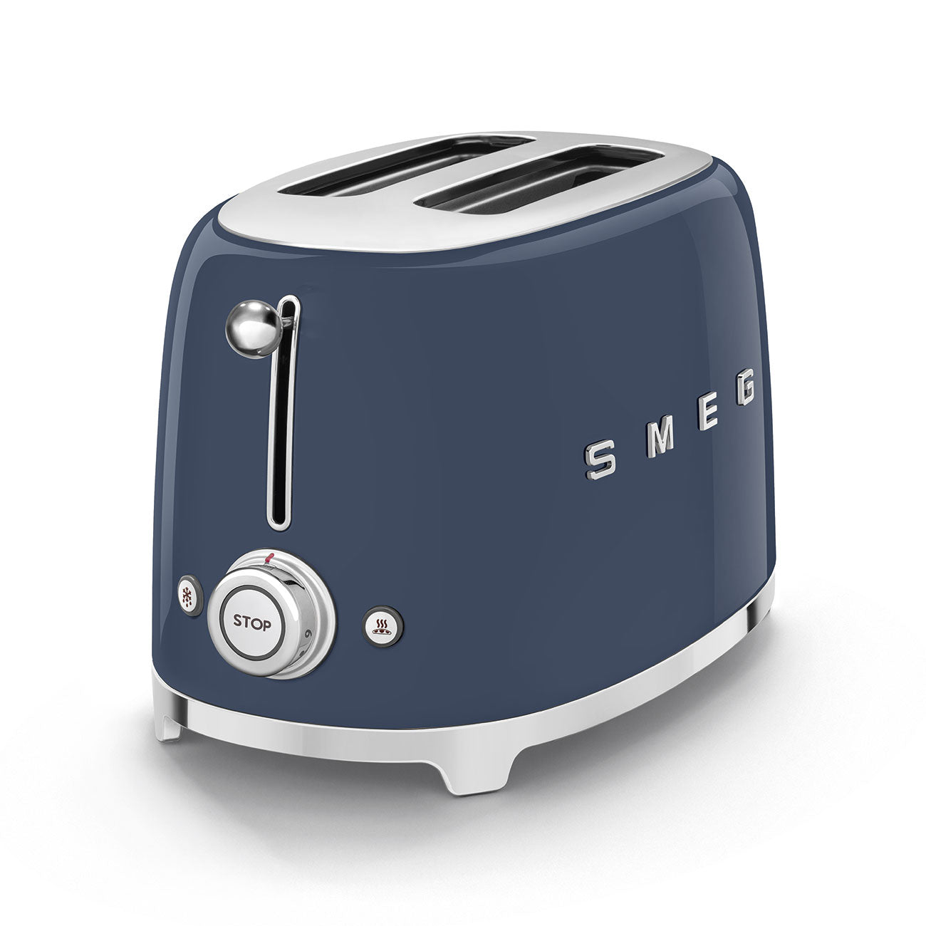 Toaster Retro-style Navy Blue Glossy