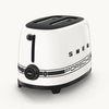 Porsche × SMEG Retro-Style 2-Slice Toaster – Carrara White