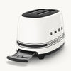 Porsche × SMEG Retro-Style 2-Slice Toaster – Carrara White