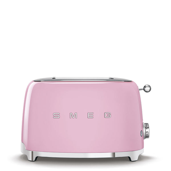 SMEG ピンク 2スライス トースター　未使用 2-Slice Toaster - Retro-Style Pink – SMEG USA