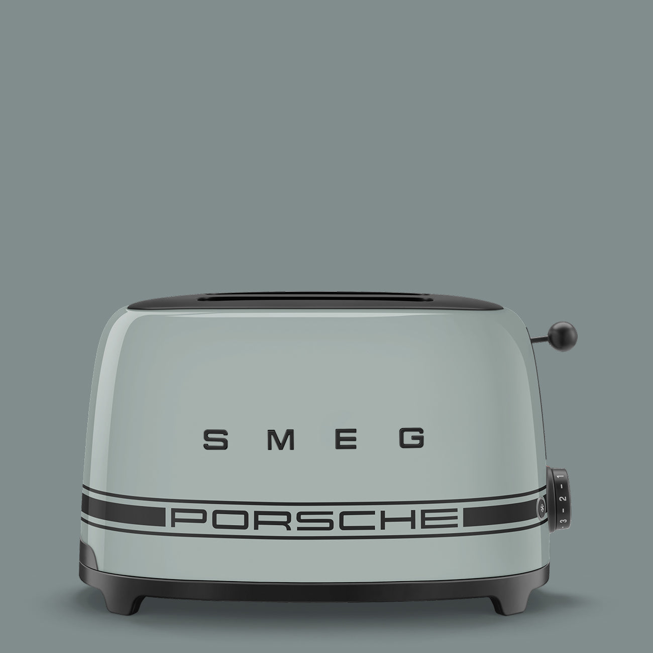 Porsche × SMEG Retro-Style 2-Slice Toaster – Shade Green