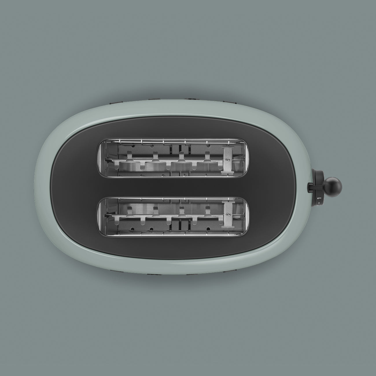 Porsche × SMEG Retro-Style 2-Slice Toaster – Shade Green