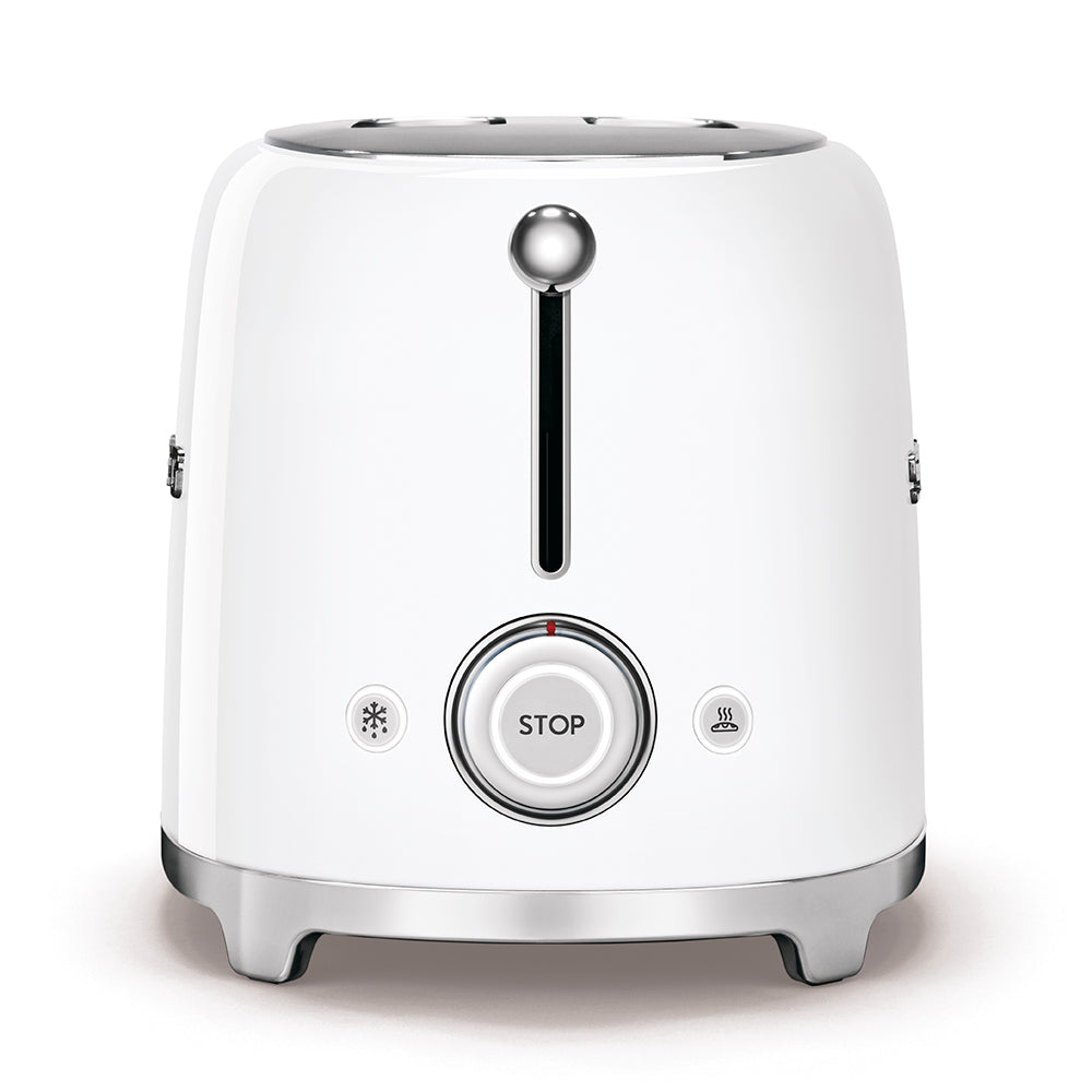 Toaster Retro-style White Glossy