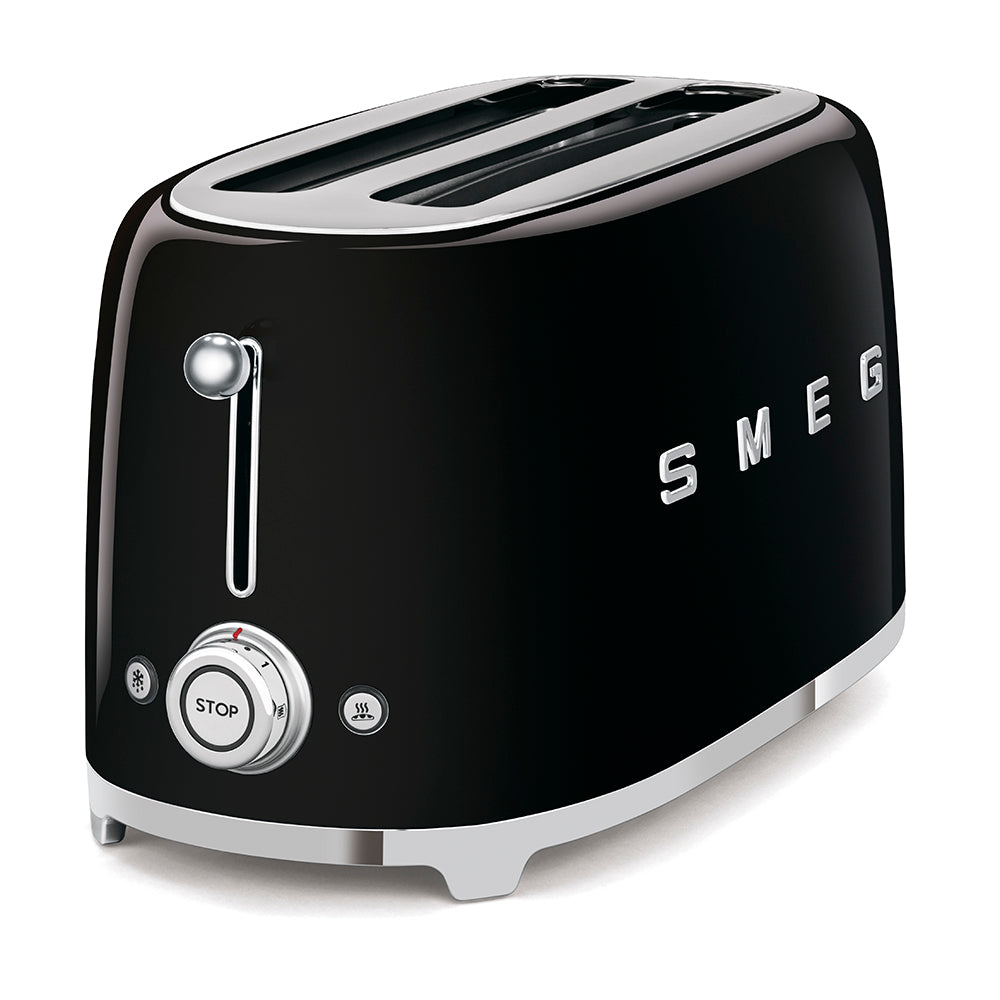 Toaster Retro-style Black Glossy