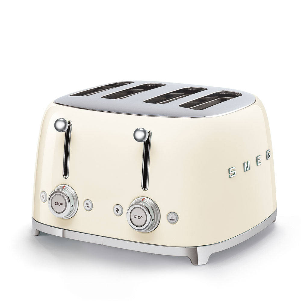 Toaster Retro-style Cream Glossy