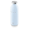 SMEG × 24Bottles® Insulated Stainless Steel Bottle (17 oz) – Pastel Blue