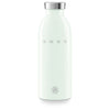SMEG × 24Bottles® Insulated Stainless Steel Bottle (17 oz) – Pastel Green