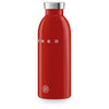 SMEG × 24Bottles® Insulated Stainless Steel Bottle (17 oz) – Red