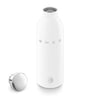 SMEG × 24Bottles® Insulated Stainless Steel Bottle (17 oz) – White