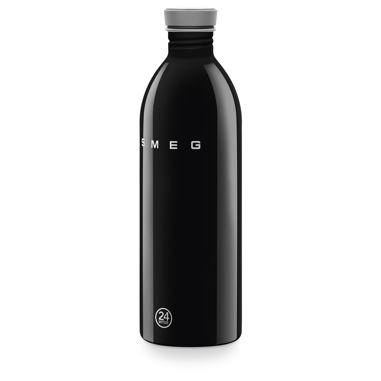 SMEG × 24Bottles® Stainless Steel Bottle (34 oz) – Black