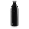SMEG × 24Bottles® Stainless Steel Bottle (34 oz) – Black