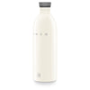 SMEG × 24Bottles® Stainless Steel Bottle (34 oz) – Cream