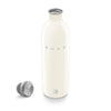 SMEG × 24Bottles® Stainless Steel Bottle (34 oz) – Cream