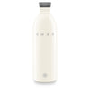 SMEG × 24Bottles® Stainless Steel Bottle (34 oz) – Cream