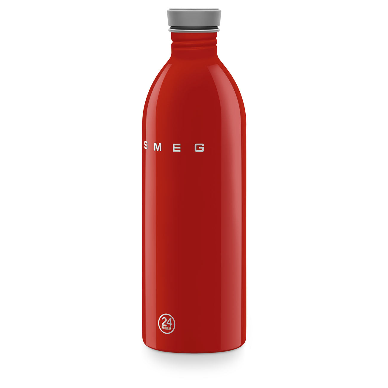 SMEG × 24Bottles® Stainless Steel Bottle (34 oz) – Red