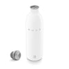 SMEG × 24Bottles® Stainless Steel Bottle (34 oz) – White