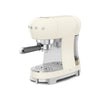 SMEG Retro-Style Manual Espresso Machine - Cream