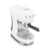 SMEG Retro-Style Manual Espresso Machine - White