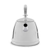 Whistling Kettle (10 Cup) - Retro-Style Stainless Steel