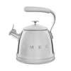 Whistling Kettle (10 Cup) - Retro-Style Stainless Steel