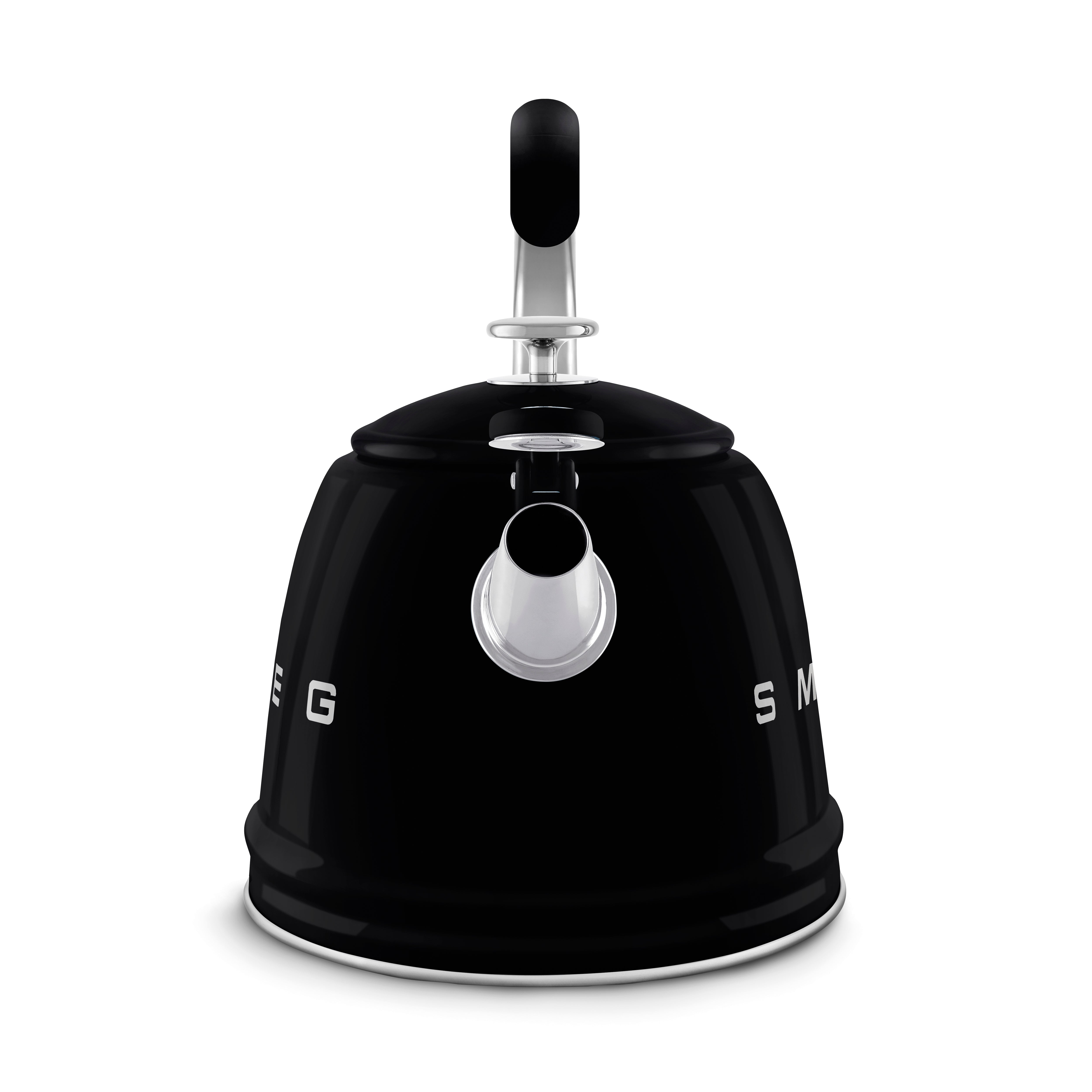 Whistling Kettle (10 Cup) - Retro-Style Black