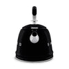 Whistling Kettle (10 Cup) - Retro-Style Black