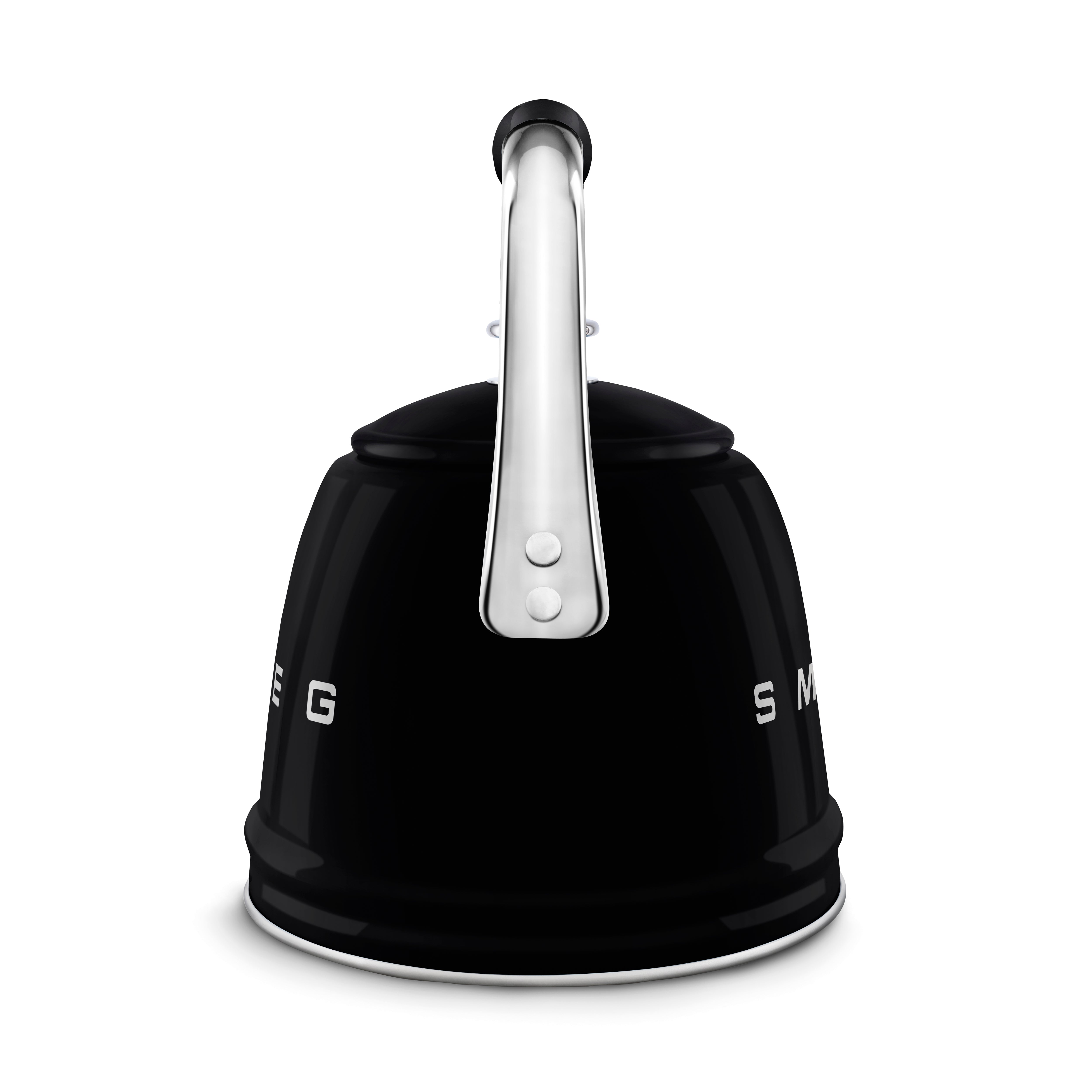 Whistling Kettle (10 Cup) - Retro-Style Black