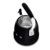 Whistling Kettle (10 Cup) - Retro-Style Black