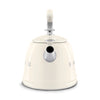 Whistling Kettle (10 Cup) - Retro-Style Cream