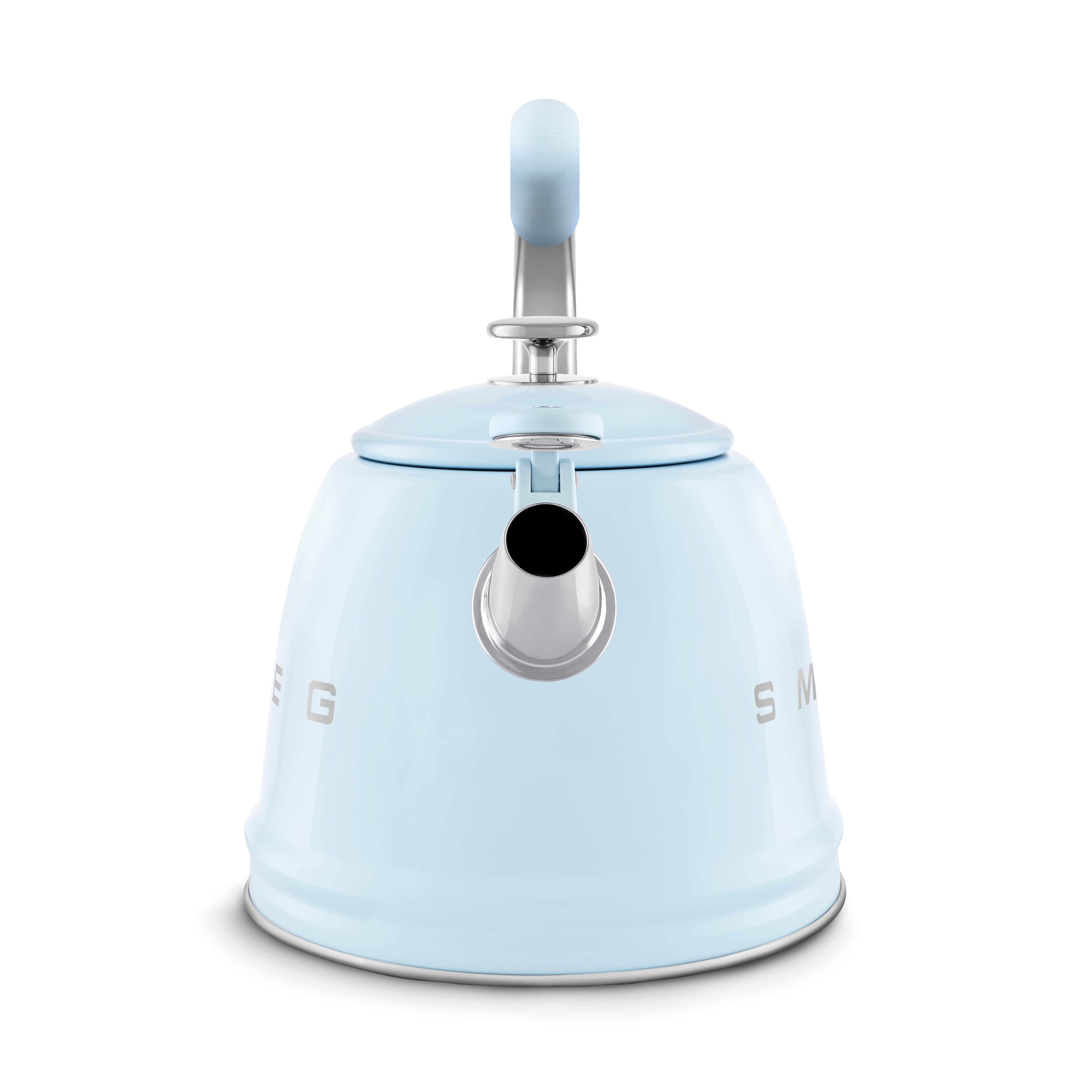 Whistling Kettle (10 Cup) - Retro-Style Pastel Blue