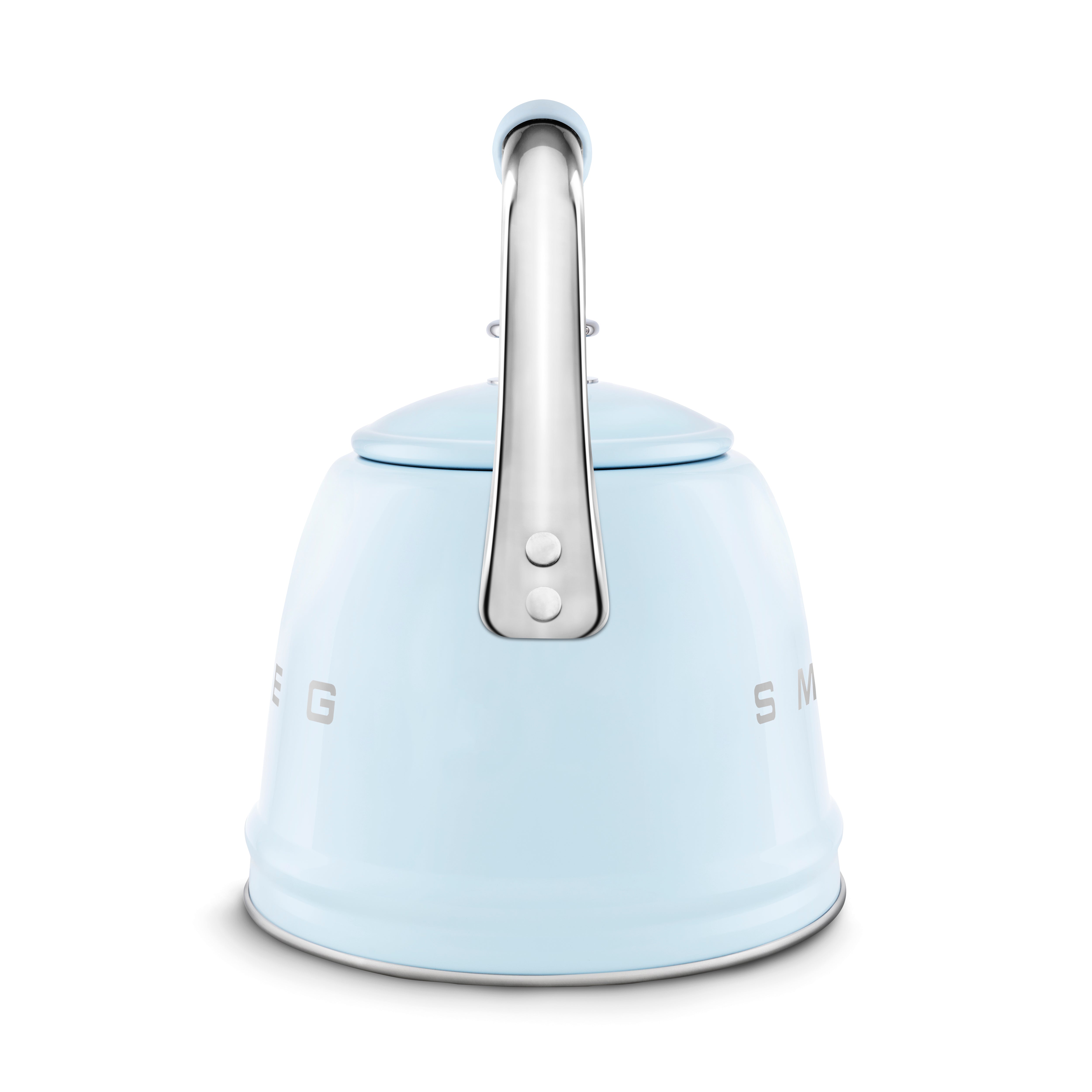 Whistling Kettle (10 Cup) - Retro-Style Pastel Blue