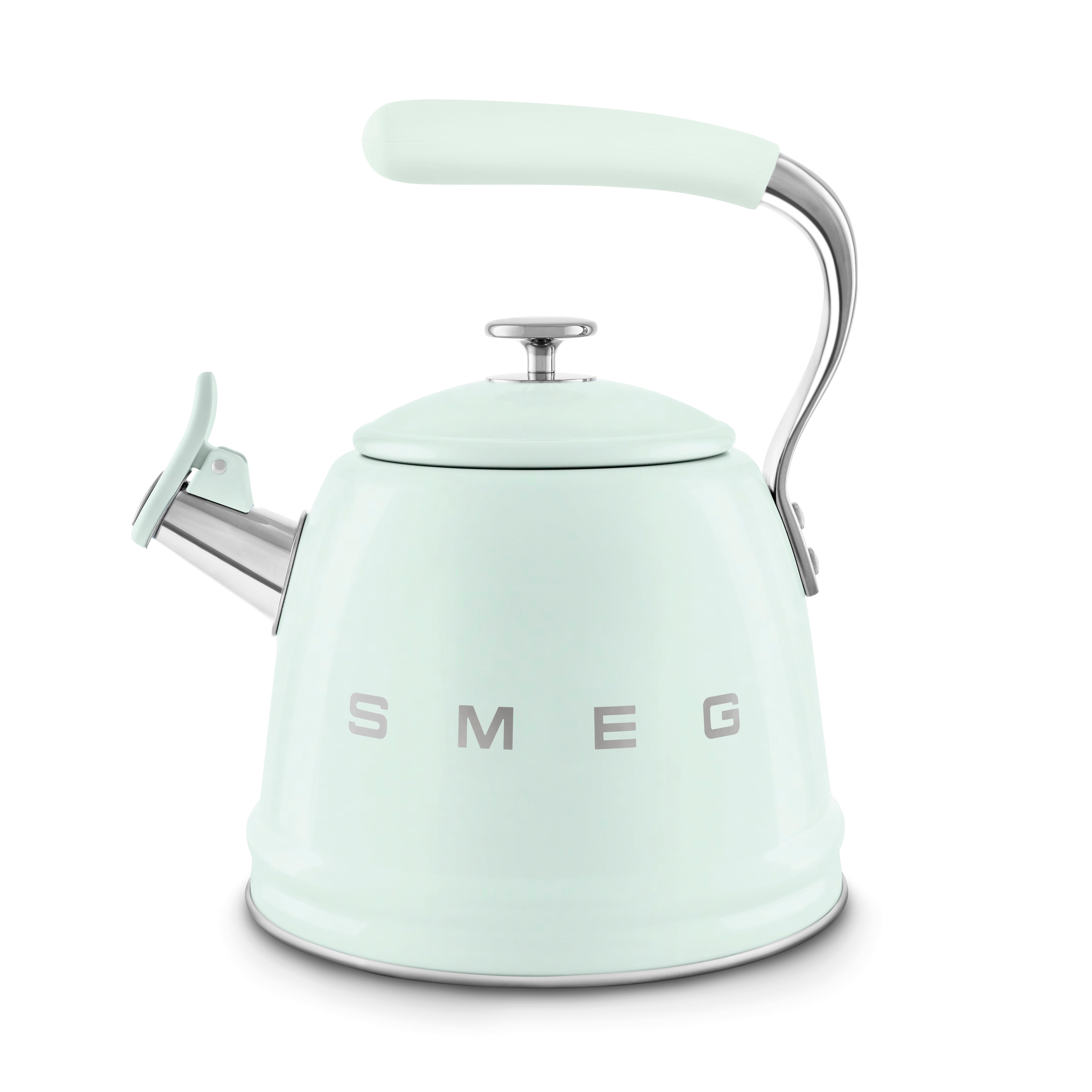 Whistling Kettle (10 Cup) - Retro-Style Pastel Green