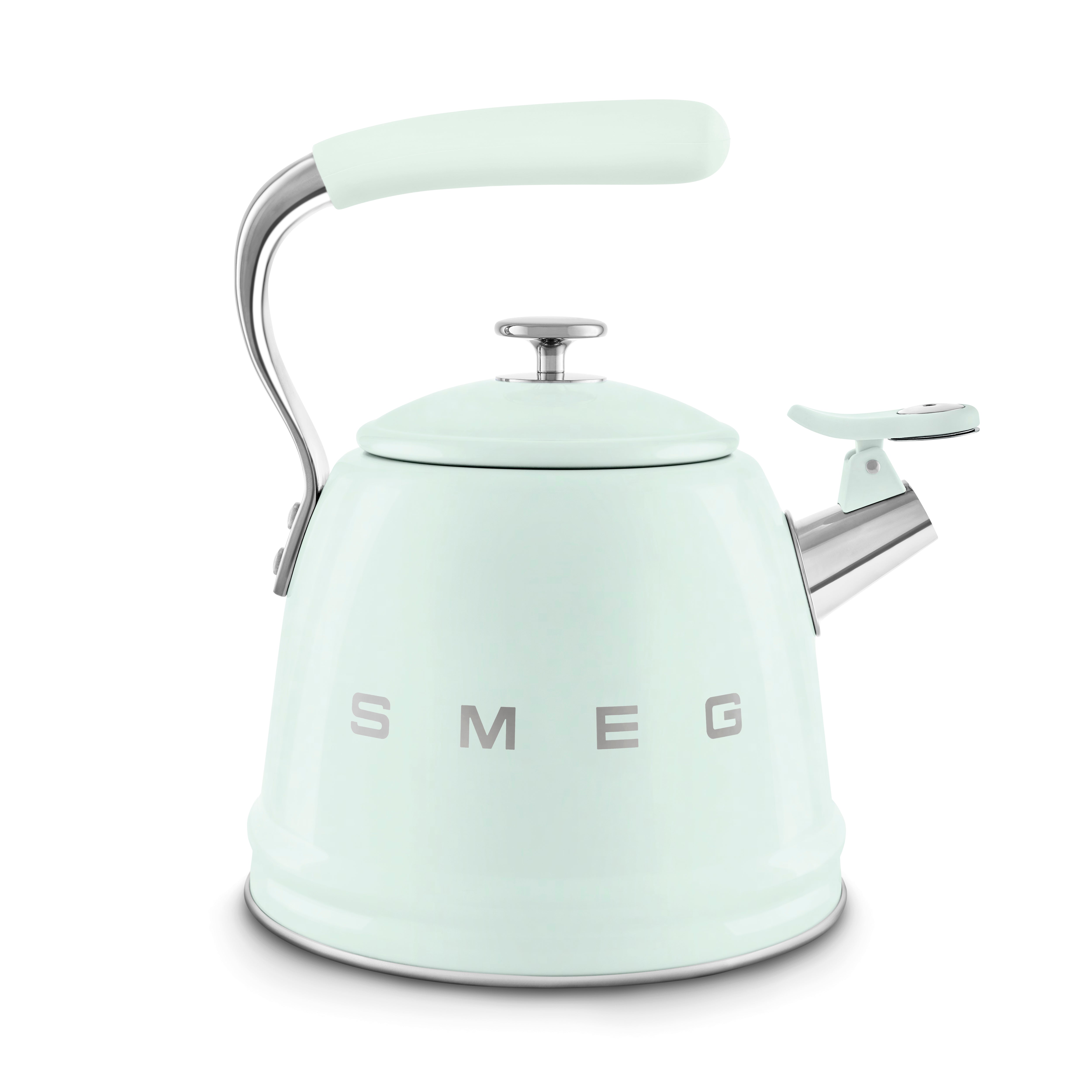 Whistling Kettle (10 Cup) - Retro-Style Pastel Green