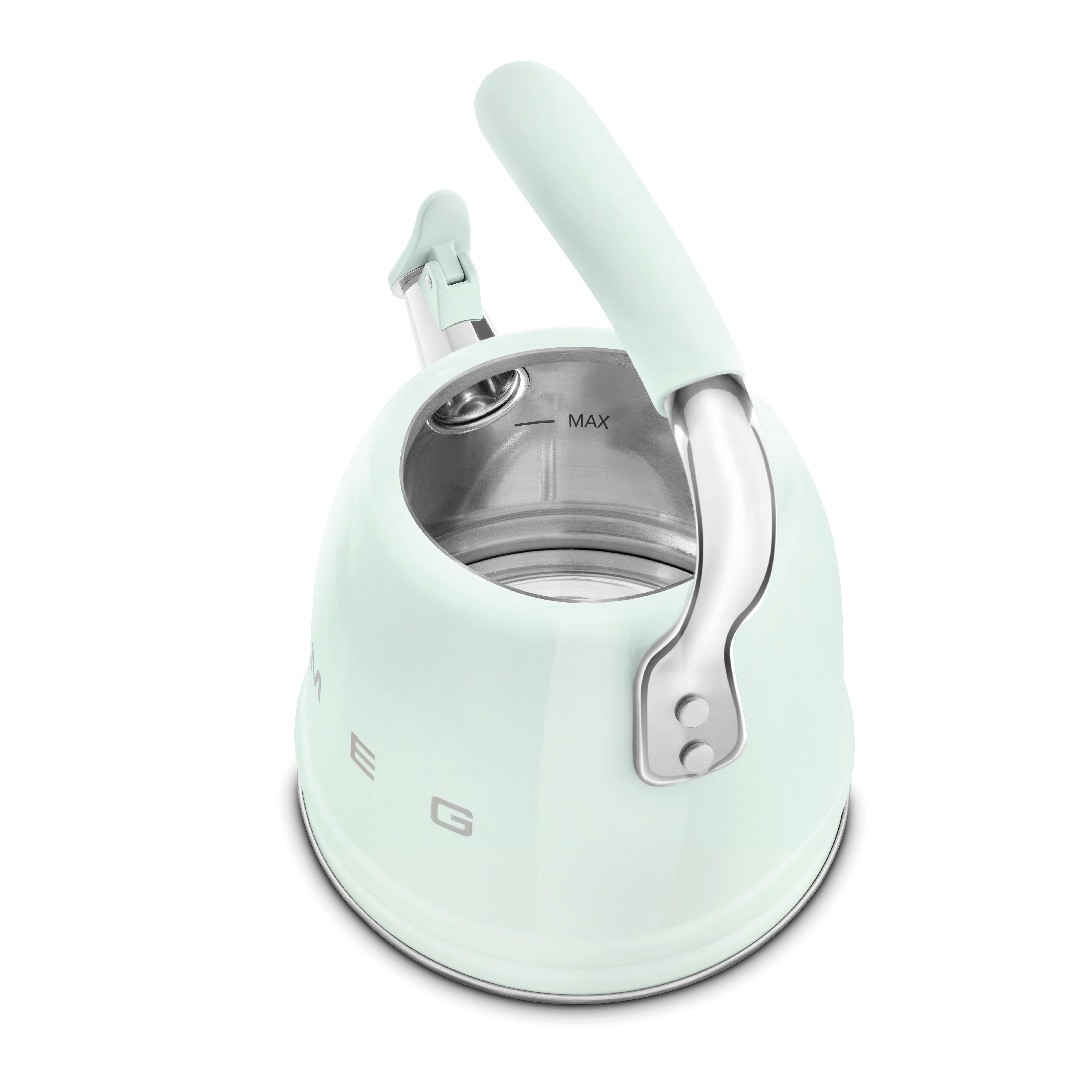 Whistling Kettle (10 Cup) - Retro-Style Pastel Green