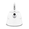 Whistling Kettle (10 Cup) - Retro-Style White