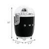 Retro-Style Citrus Juicer - Black