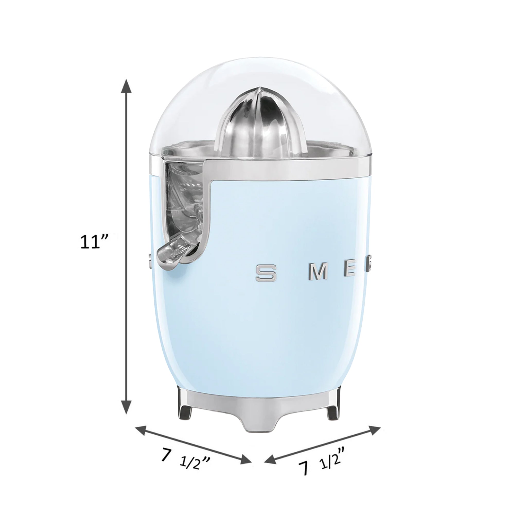 Citrus Juicer - Retro-Style Pastel Blue