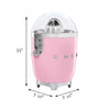 Citrus Juicer - Retro-Style Pastel Pink