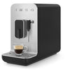 Espresso coffee machine Retro-style Black Matte