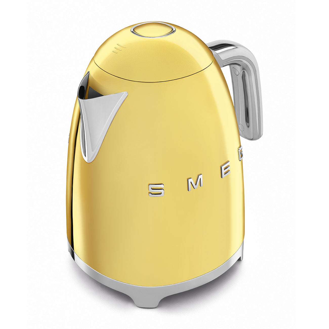 Electric kettle Retro-style Gold Glossy