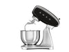 Stand mixer Retro-style Black Glossy