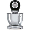 Stand mixer Retro-style Black Glossy