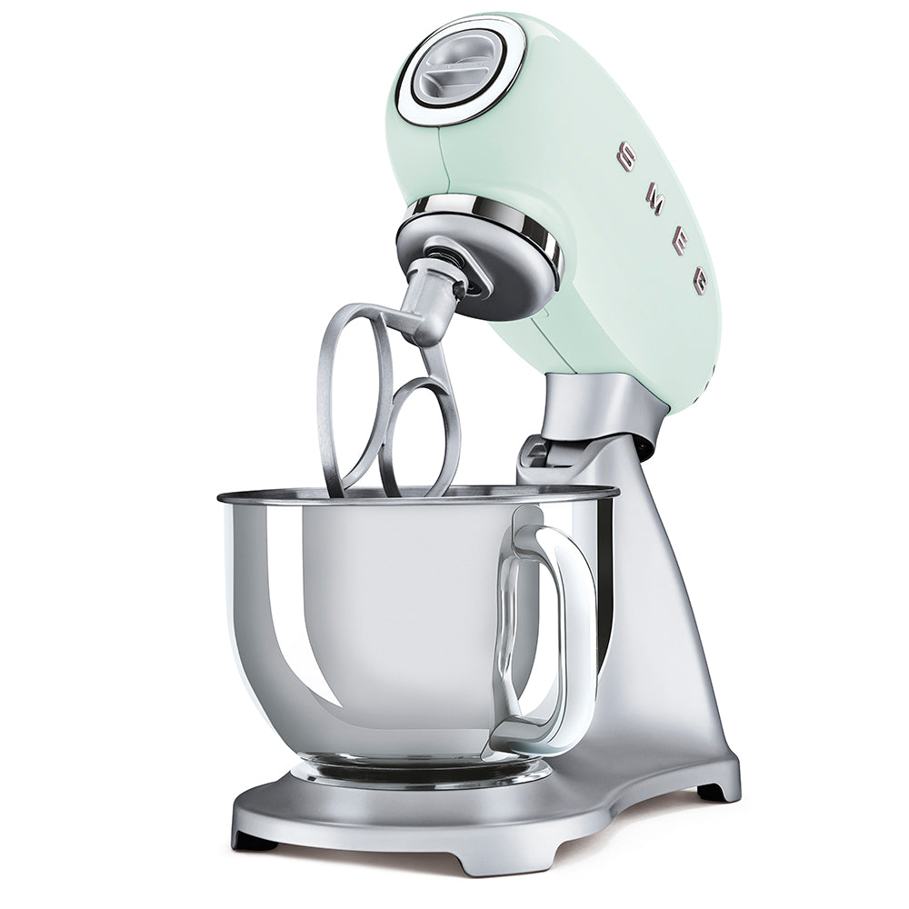 Stand mixer Retro-style Pastel green Glossy